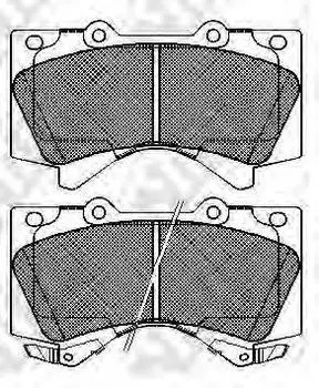 КОЛОДКИ ТОРМОЗНЫЕ ДИСКОВЫЕ
