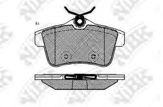КОЛОДКИ ТОРМОЗНЫЕ ДИСКОВЫЕ