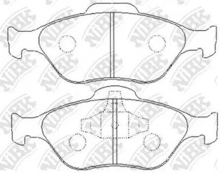 КОЛОДКИ ТОРМОЗНЫЕ ДИСКОВЫЕ