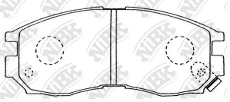 КОЛОДКИ ТОРМОЗНЫЕ ДИСКОВЫЕ
