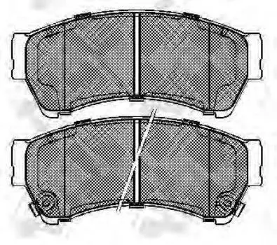 КОЛОДКИ ТОРМОЗНЫЕ ДИСКОВЫЕ