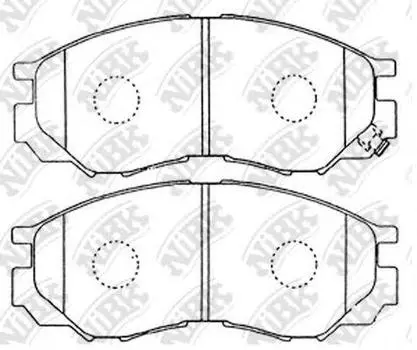 КОЛОДКИ ТОРМОЗНЫЕ ДИСКОВЫЕ