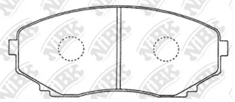 КОЛОДКИ ТОРМОЗНЫЕ ДИСКОВЫЕ