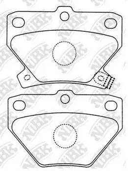 КОЛОДКИ ТОРМОЗНЫЕ ДИСКОВЫЕ
