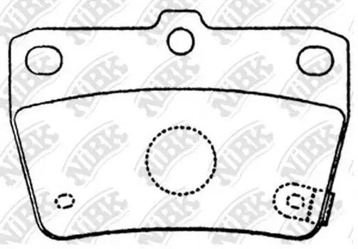 КОЛОДКИ ТОРМОЗНЫЕ ДИСКОВЫЕ