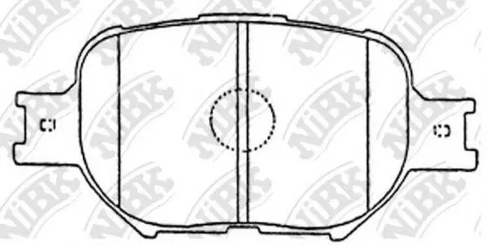 КОЛОДКИ ТОРМОЗНЫЕ ДИСКОВЫЕ