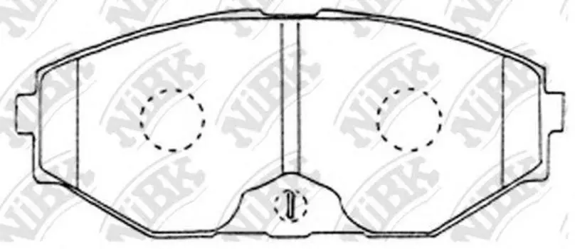 КОЛОДКИ ТОРМОЗНЫЕ ДИСКОВЫЕ