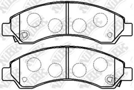 КОЛОДКИ ТОРМОЗНЫЕ ДИСКОВЫЕ