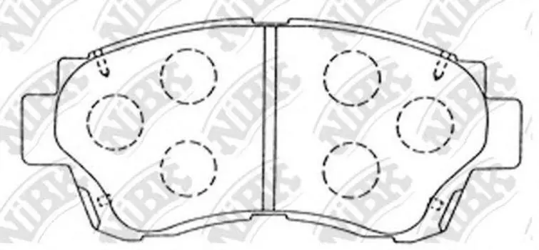 КОЛОДКИ ТОРМОЗНЫЕ ДИСКОВЫЕ
