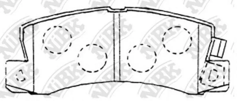 КОЛОДКИ ТОРМОЗНЫЕ ДИСКОВЫЕ