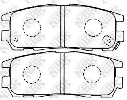КОЛОДКИ ТОРМОЗНЫЕ ДИСКОВЫЕ