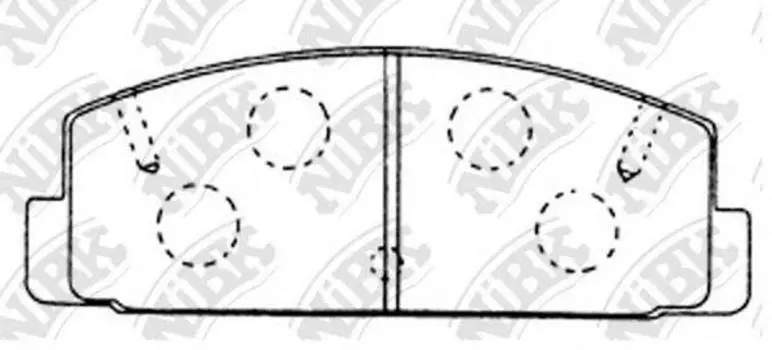 КОЛОДКИ ТОРМОЗНЫЕ ДИСКОВЫЕ