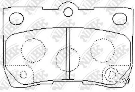 КОЛОДКИ ТОРМОЗНЫЕ ДИСКОВЫЕ