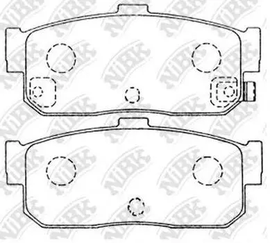 КОЛОДКИ ТОРМОЗНЫЕ ДИСКОВЫЕ