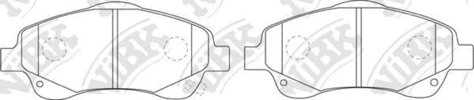 КОЛОДКИ ТОРМОЗНЫЕ ДИСКОВЫЕ