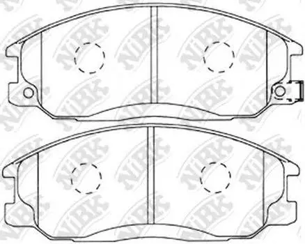 КОЛОДКИ ТОРМОЗНЫЕ ДИСКОВЫЕ