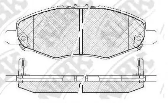 КОЛОДКИ ТОРМОЗНЫЕ ДИСКОВЫЕ