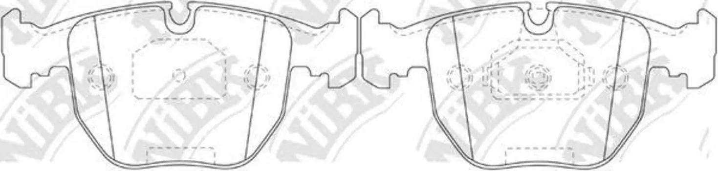 КОЛОДКИ ТОРМОЗНЫЕ ДИСКОВЫЕ