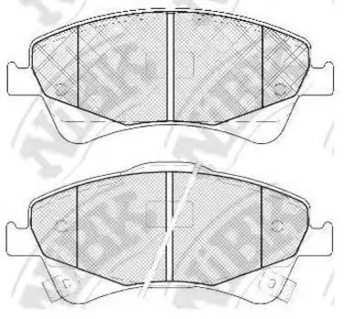 КОЛОДКИ ТОРМОЗНЫЕ ДИСКОВЫЕ