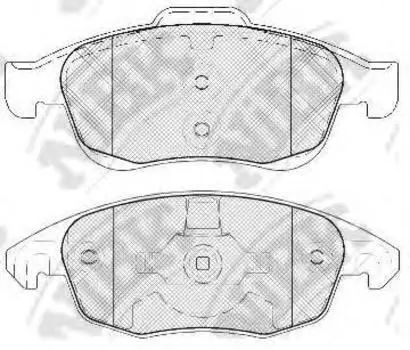 КОЛОДКИ ТОРМОЗНЫЕ ДИСКОВЫЕ