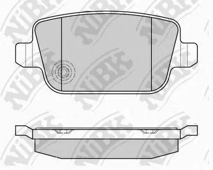 КОЛОДКИ ТОРМОЗНЫЕ ДИСКОВЫЕ