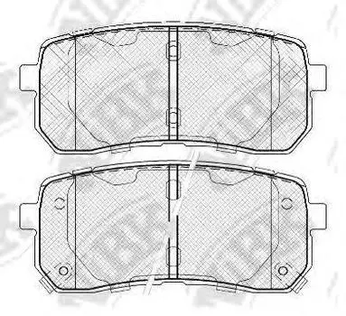 КОЛОДКИ ТОРМОЗНЫЕ ДИСКОВЫЕ
