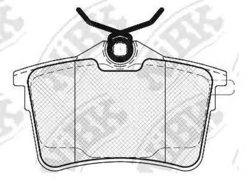 КОЛОДКИ ТОРМОЗНЫЕ ДИСКОВЫЕ