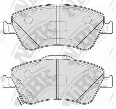 КОЛОДКИ ТОРМОЗНЫЕ ДИСКОВЫЕ