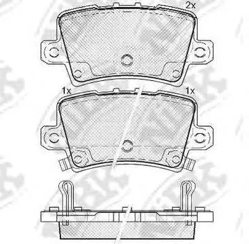 КОЛОДКИ ТОРМОЗНЫЕ ДИСКОВЫЕ