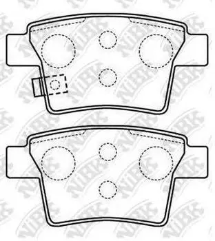 КОЛОДКИ ТОРМОЗНЫЕ ДИСКОВЫЕ