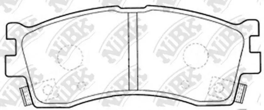 КОЛОДКИ ТОРМОЗНЫЕ ДИСКОВЫЕ