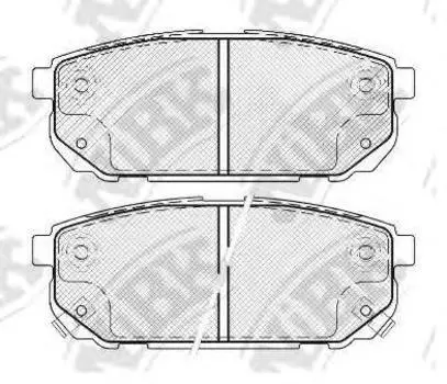 КОЛОДКИ ТОРМОЗНЫЕ ДИСКОВЫЕ