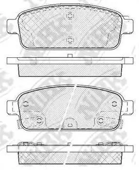 КОЛОДКИ ТОРМОЗНЫЕ ДИСКОВЫЕ