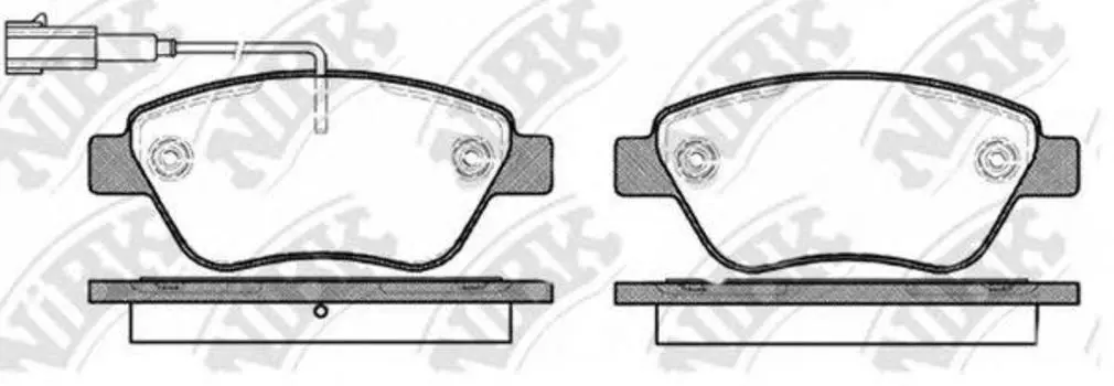 КОЛОДКИ ТОРМОЗНЫЕ ДИСКОВЫЕ