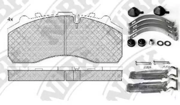 КОЛОДКИ ТОРМОЗНЫЕ ДИСКОВЫЕ