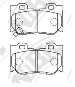 КОЛОДКИ ТОРМОЗНЫЕ ДИСКОВЫЕ