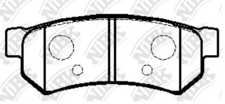 КОЛОДКИ ТОРМОЗНЫЕ ДИСКОВЫЕ