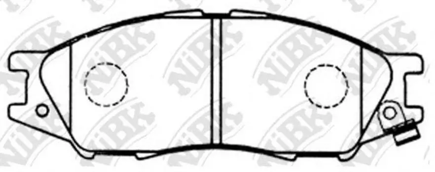 КОЛОДКИ ТОРМОЗНЫЕ ДИСКОВЫЕ