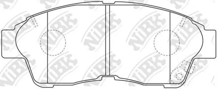 КОЛОДКИ ТОРМОЗНЫЕ ДИСКОВЫЕ