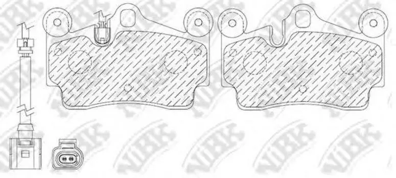 КОЛОДКИ ТОРМОЗНЫЕ ДИСКОВЫЕ