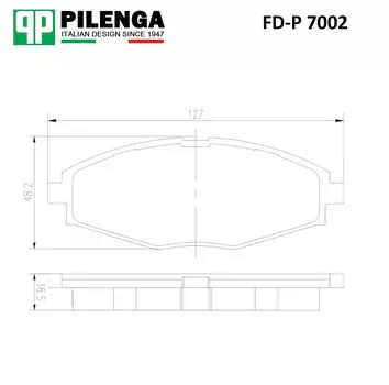 КОЛОДКИ ТОРМОЗНЫЕ ДИСКОВЫЕ