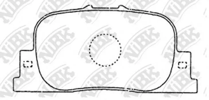 КОЛОДКИ ТОРМОЗНЫЕ ДИСКОВЫЕ