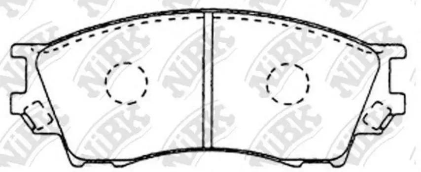 КОЛОДКИ ТОРМОЗНЫЕ ДИСКОВЫЕ