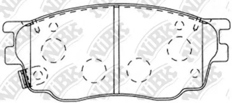 КОЛОДКИ ТОРМОЗНЫЕ ДИСКОВЫЕ