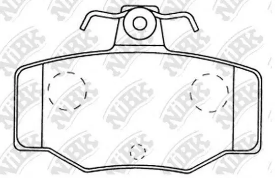 КОЛОДКИ ТОРМОЗНЫЕ ДИСКОВЫЕ