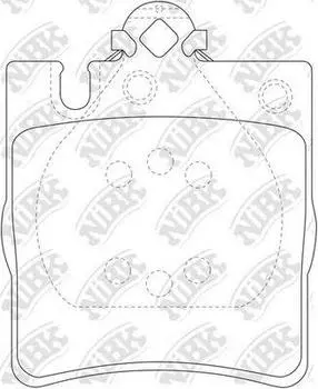 КОЛОДКИ ТОРМОЗНЫЕ ДИСКОВЫЕ