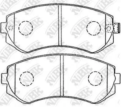 КОЛОДКИ ТОРМОЗНЫЕ ДИСКОВЫЕ