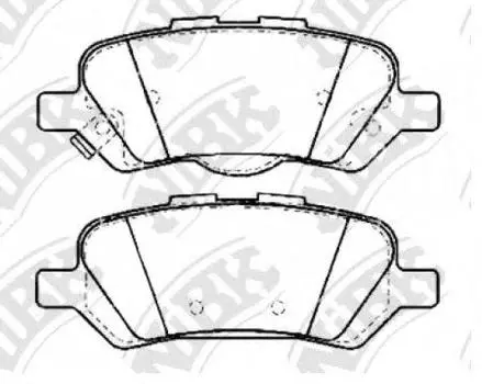 КОЛОДКИ ТОРМОЗНЫЕ ДИСКОВЫЕ