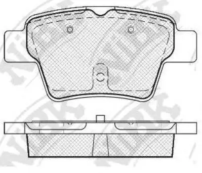 КОЛОДКИ ТОРМОЗНЫЕ ДИСКОВЫЕ