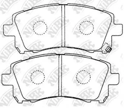 КОЛОДКИ ТОРМОЗНЫЕ ДИСКОВЫЕ